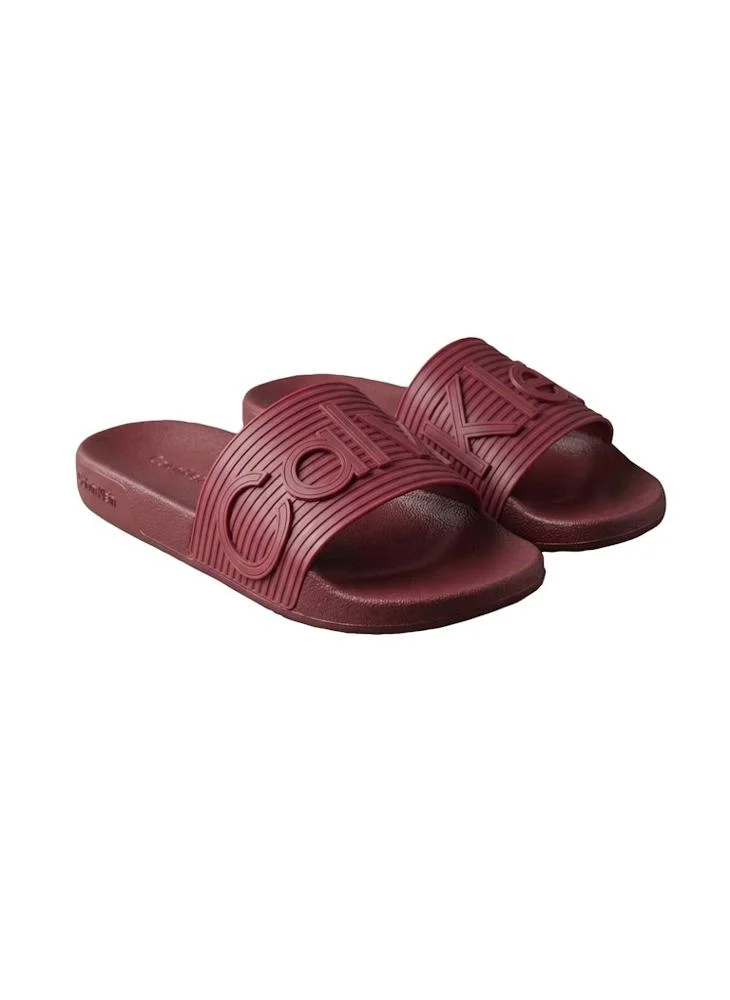CALVIN KLEIN Essential Textured Slide Sandals