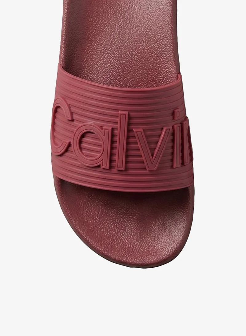 CALVIN KLEIN  Essential Textured Slide Sandals for Men | Best Price UAE
