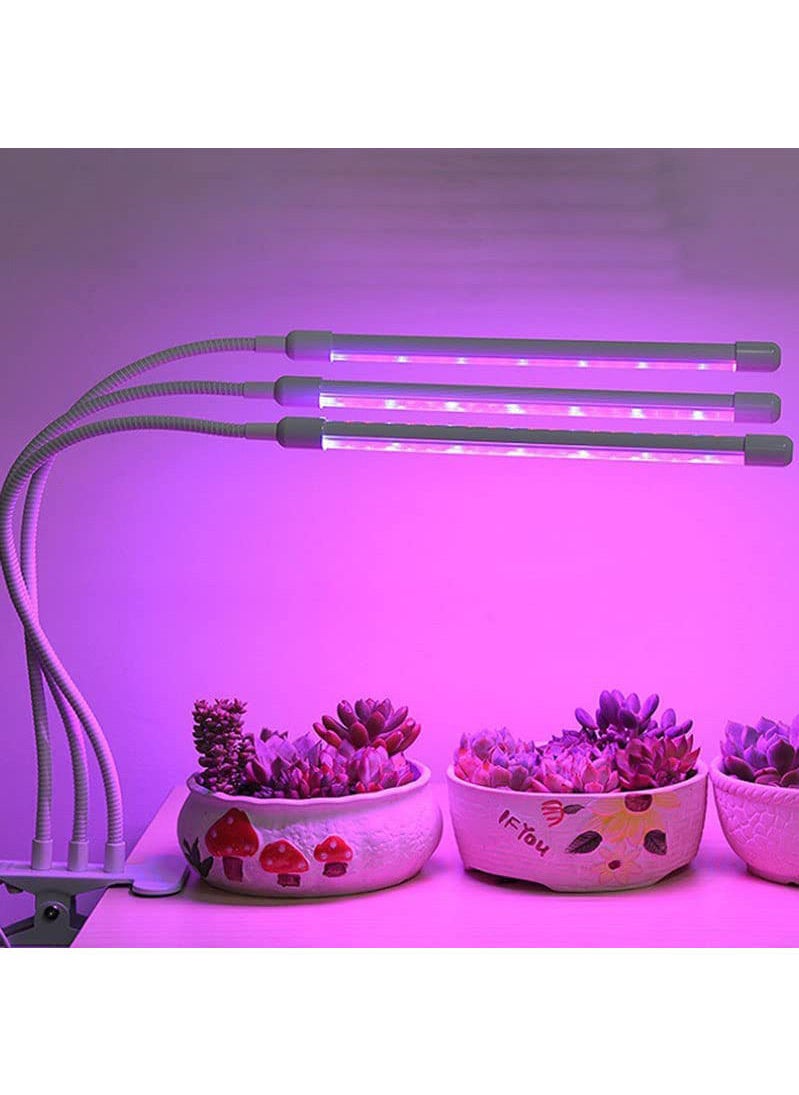 Generic USB Plant Grow Light Sunlight White Full Spectrum Lighting Angle Adjustable Desktop Clamp Growing Lamp Plants  - Image 4