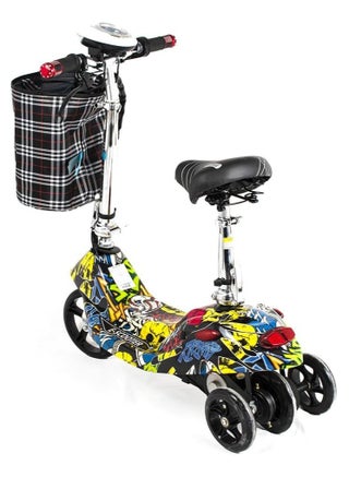 Dream Land Mini Deliver Friend Electric Scooter Joker BD-0083A Multicolor
