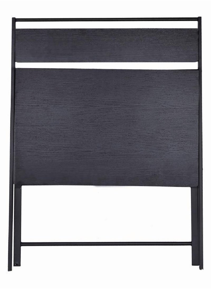 Chulovs - Small Folding Desk Computer Desk Writing Desk Lazy Foldable Table Laptop Desk Oak Desks Home Office Desk for Small Space No Assembly Required - Image 1
