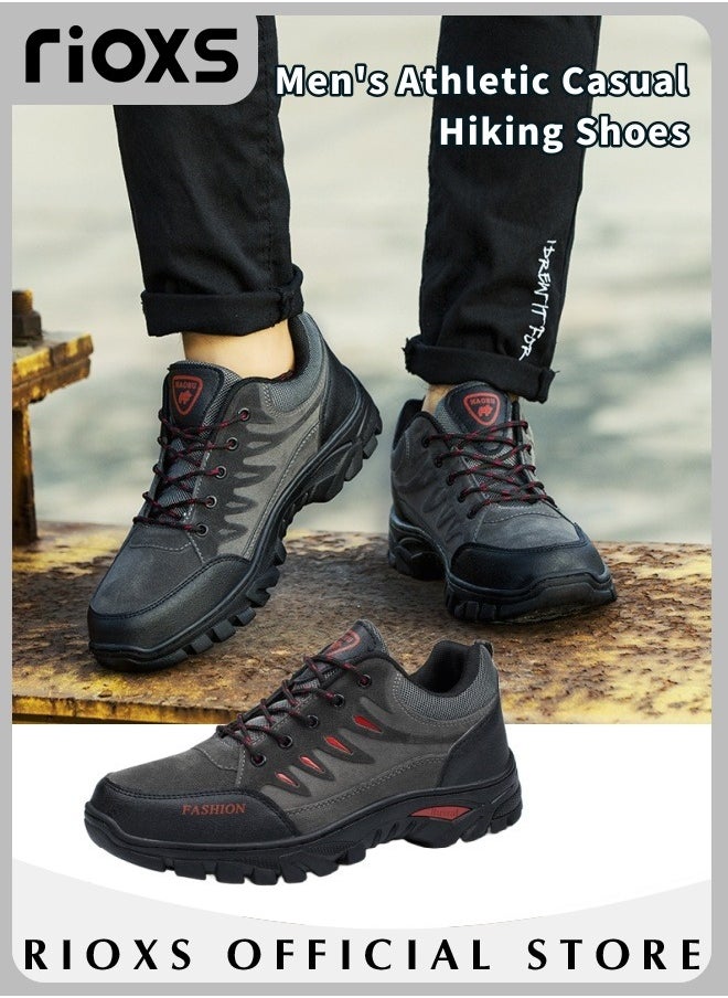 Low Top Sneaker For Men, Men's Waterproof Hiking Shoes, Lightweight Anti Slip Trekking Trails Shoe, Breathable Outdoor Ankle Boots, Running Sneakers For Men, Athletic Shoes Running Walking Gym - pzsku/Z1182B7304FA1805D53E7Z/45/_/1720158911/a84356b4-7cb5-43f3-a793-b64f872d5f42