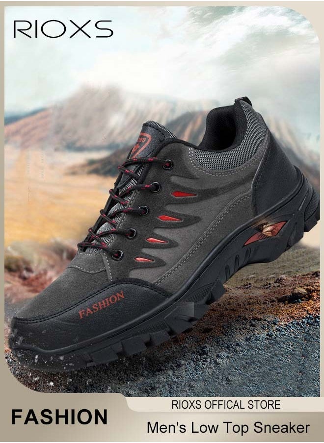 Low Top Sneaker For Men, Men's Waterproof Hiking Shoes, Lightweight Anti Slip Trekking Trails Shoe, Breathable Outdoor Ankle Boots, Running Sneakers For Men, Athletic Shoes Running Walking Gym - pzsku/Z1182B7304FA1805D53E7Z/45/_/1735972017/8fa0cf6e-5ef0-493a-bfdd-3f7cd33ac5c2