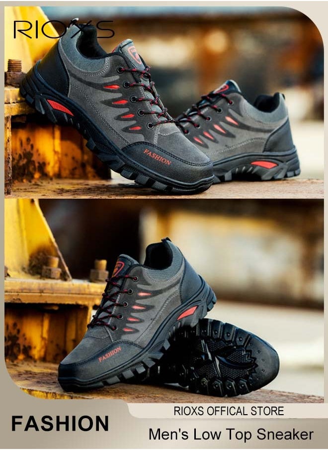 Low Top Sneaker For Men, Men's Waterproof Hiking Shoes, Lightweight Anti Slip Trekking Trails Shoe, Breathable Outdoor Ankle Boots, Running Sneakers For Men, Athletic Shoes Running Walking Gym - pzsku/Z1182B7304FA1805D53E7Z/45/_/1735972033/9e612f9a-c342-4fbe-b084-665b803a0616