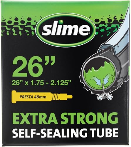 Slime Extra Stong Self-Sealing Tube 26" x 1.75-2.125" Presta - Image 1