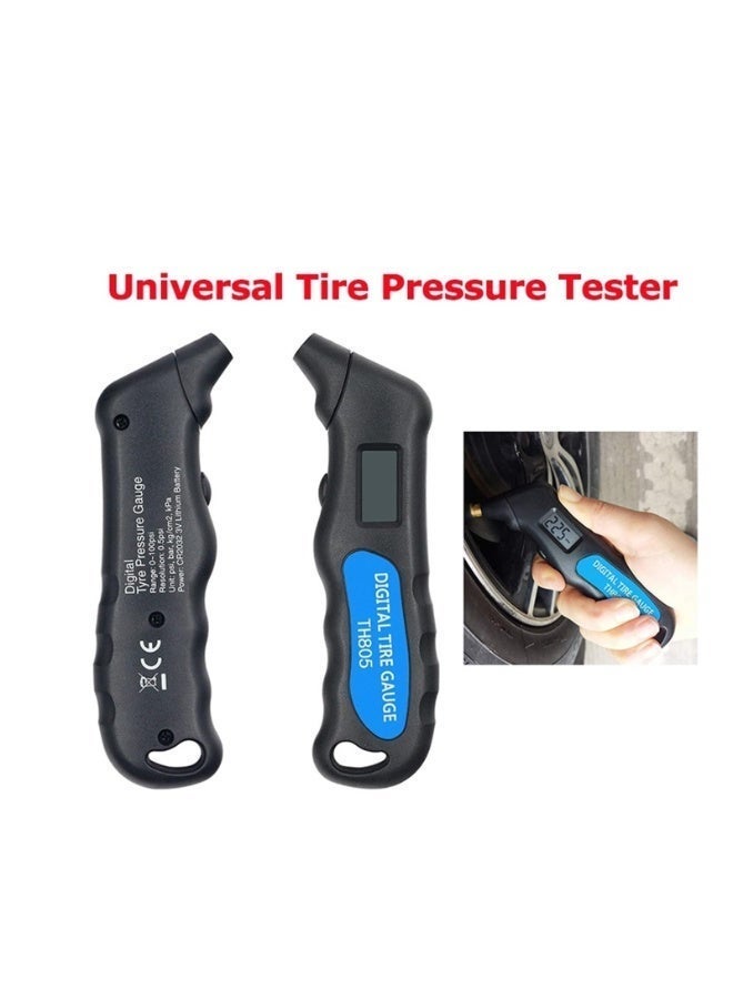 Valiant Glow Digital Car Tire Tyre Air Pressure Gauge Meter LCD Display Manometer Barometers Tester for Truck Motorcycles Bike - Image 2