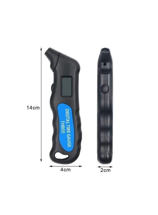 Valiant Glow Digital Car Tire Tyre Air Pressure Gauge Meter LCD Display Manometer Barometers Tester for Truck Motorcycles Bike - Image 5