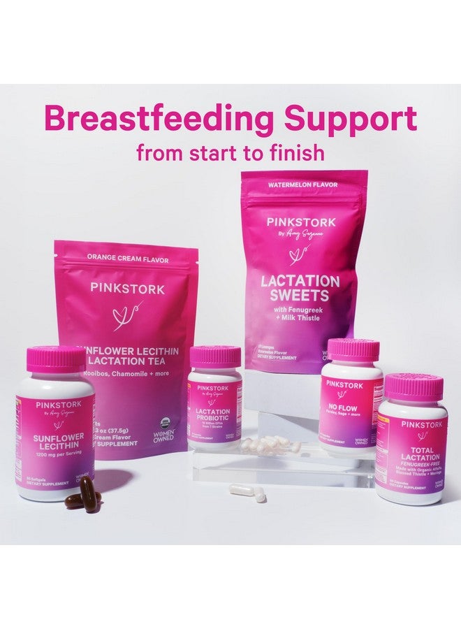 Pink Stork Lactation Sweets Supplement, Breastfeeding Snacks with Fenugreek and Milk Thistle to Support Breast Milk Supply - 30 Watermelon Candy Drops (Packaging May Vary) - Image 5