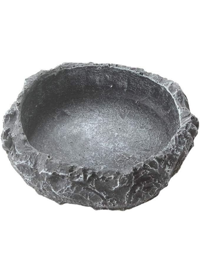 2 حزمة الطبق المائي الزواحف الأطعمة وعاء صخرة دودة تغذية لنمر جيكو السهلة العنكبوت العقرب الكميلون ، صغيرة - Image 3