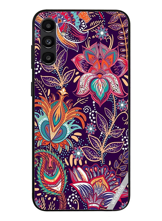 VR CREATIVE Protective Case Cover For Samsung Galaxy A13 5G Flower Design Multicolour - Image 1