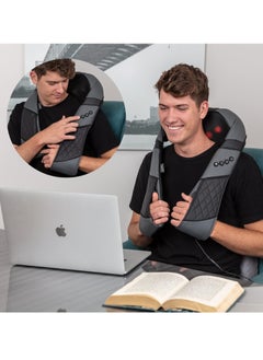 M MIAOYAN "Massagers for Neck and Back with Heat - Deep Tissue 3D Kneading Pillow, Electric Shiatsu Shoulder Massage, Foot, Legs,Body - Relieve Muscle Pain - Office, Home & Car "  - Image 2