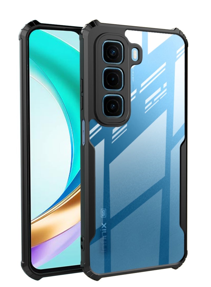 [1+1 مجموعات] غلاف هاتف Infinix Hot 50 4G وواقي شاشة مع وظيفة مضادة للسقوط، فيلم مقسى - Image 2