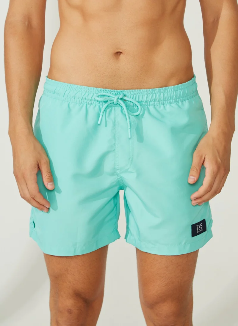 دي أس دامات Water Green Men's Shorts Swimsuit DS20231001