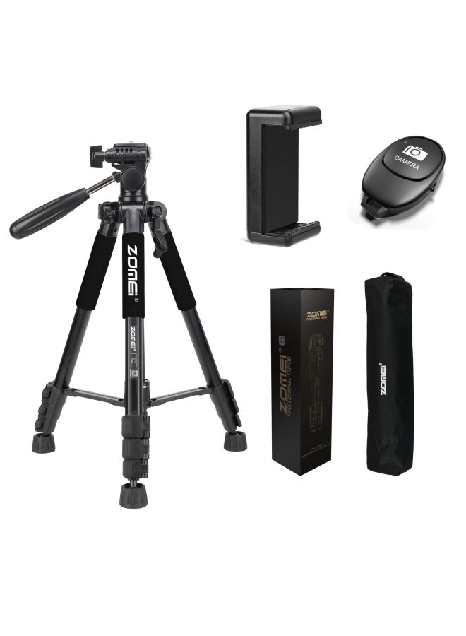 Zomei Tripod Photography Video Slr Camera Live Mobile Phone Stand Q111 Portable Tripod Light Fit - Image 1