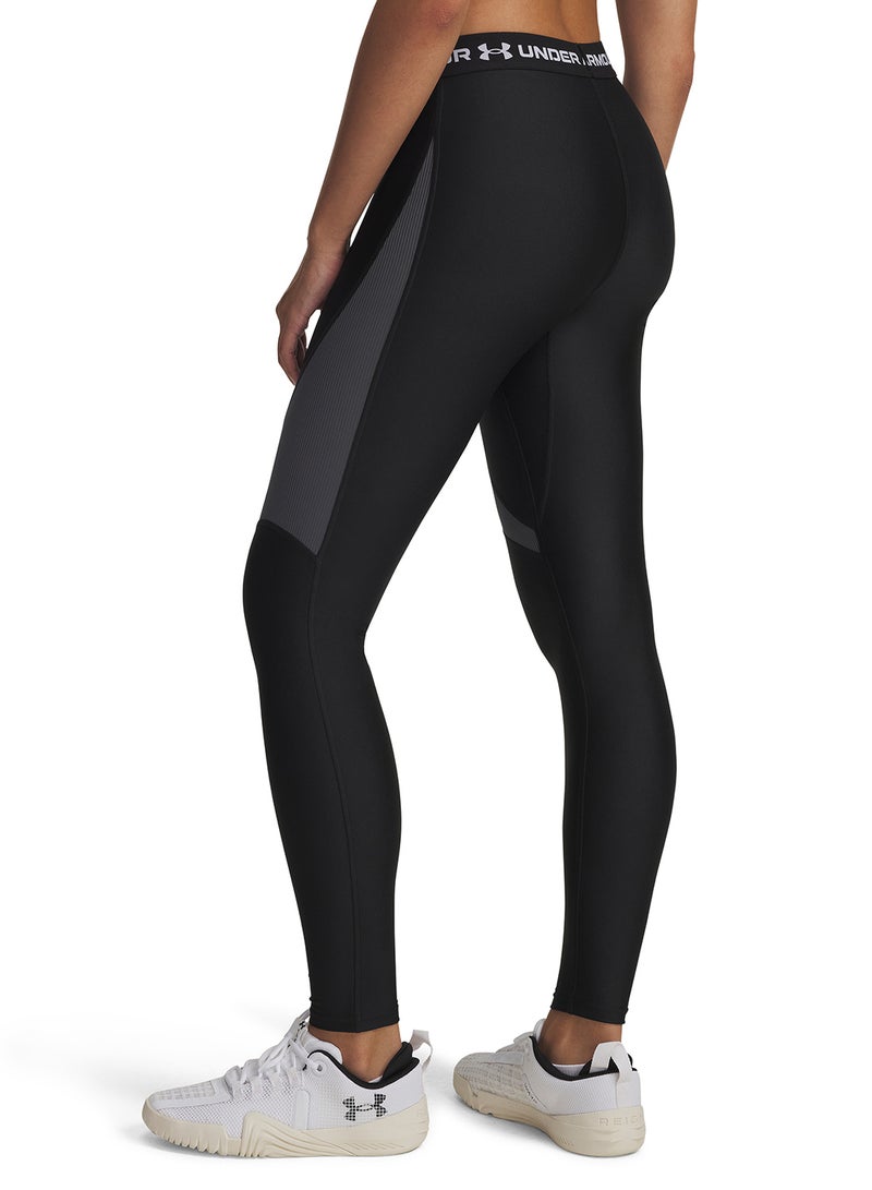 UNDER ARMOUR HeatGear Ribbed Leggings - Image 2