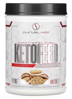 Purus Labs KetoFeed Oatmeal Cream Pie 1.3 lb (576 g) 