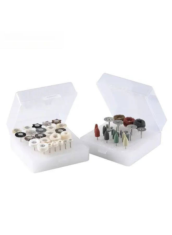 51pcs Universal Ceramic Resin Grinding Polishing Set 2 Boxes - Image 3