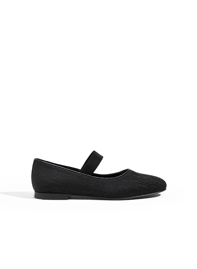 Ipekyol Monogram Jacquard Strappy Flats