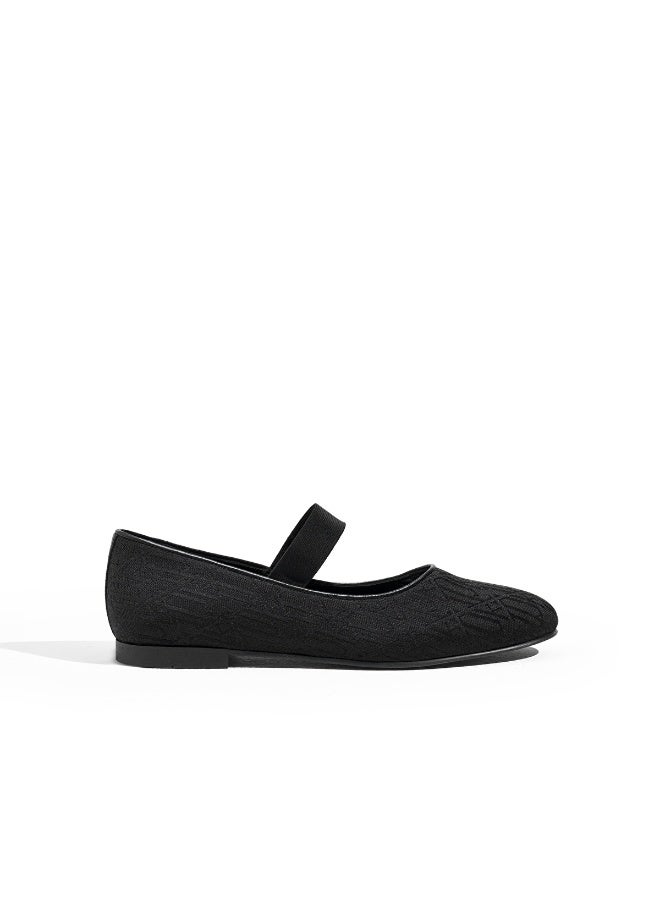 Ipekyol Monogram Jacquard Strappy Flats - Image 5