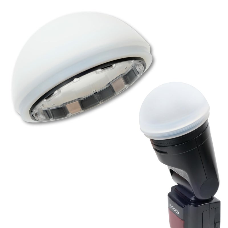 Rogue Round Flash Magnetic Light Modifier Flash Diffuser Dome - Image 2