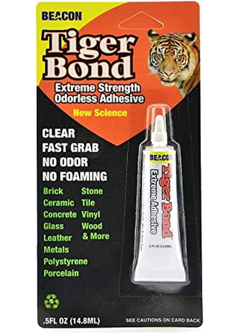 Tiger Bond Extreme Strength Odorless Adhesive 14.8 ml