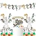 PC Dragon Baby Shower Decorations Set with Banner Cupcake Toppers Cake Topper and Centerpieces Fantasy Birthday Party Supplies Hatching Soon Theme - Image 3