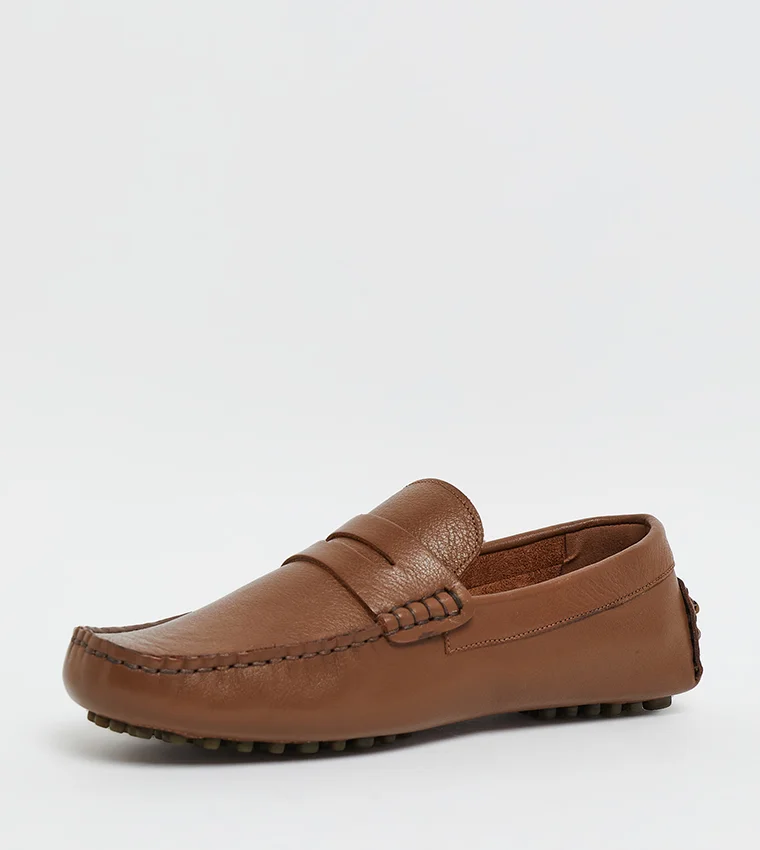 Hush Puppies  Hush Puppies Men's Tan Moccasins/Loafer for Men | Best Price UAE