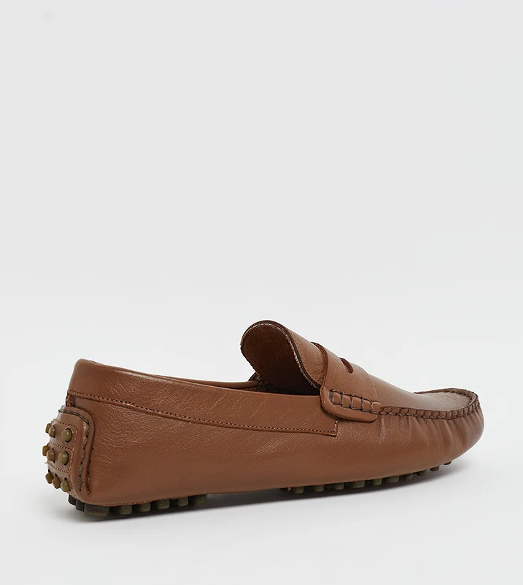 Hush Puppies  Hush Puppies Men's Tan Moccasins/Loafer for Men | Best Price UAE