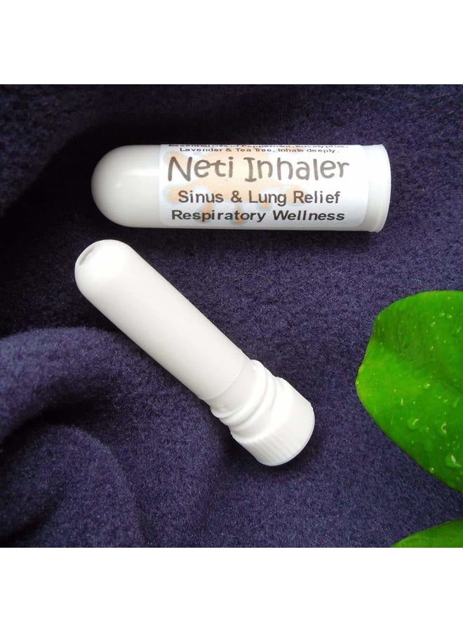 Urban ReLeaf NETI Salt Air Relief INHALERS! Set of Two (2) Sinus & Lung, Himalayan & Botanicals! Respiratory Wellness. Healing Aromatherapy. Energizing! Colds, Asthma, Cough, Bronchitis 100% Natural - Image 4