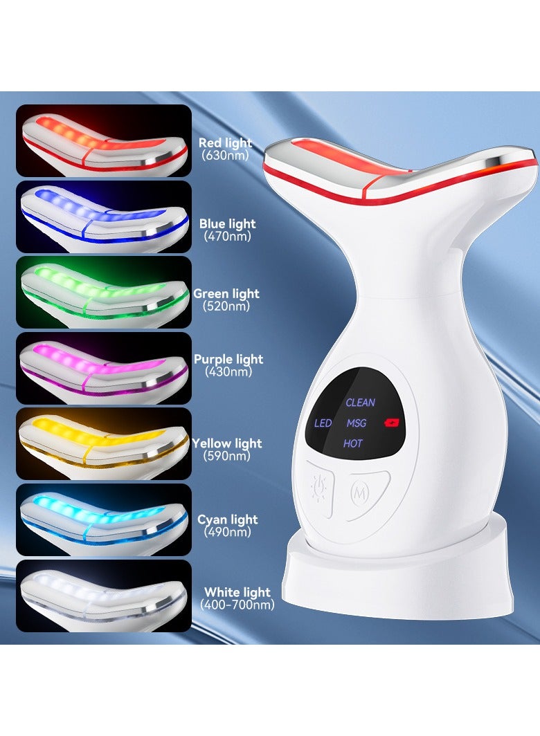 عام جهاز التجميل الإلكتروني يضم جهاز إدخال الأشعة فوق البنفسجية (IPL) للرقبة والوجه. هو جهاز يعمل على تجديد البشرة، إعطائها رطوبة، تقوية البشرة ومساجها. ويتوفر بمنفذ اتصال USB. - Image 2