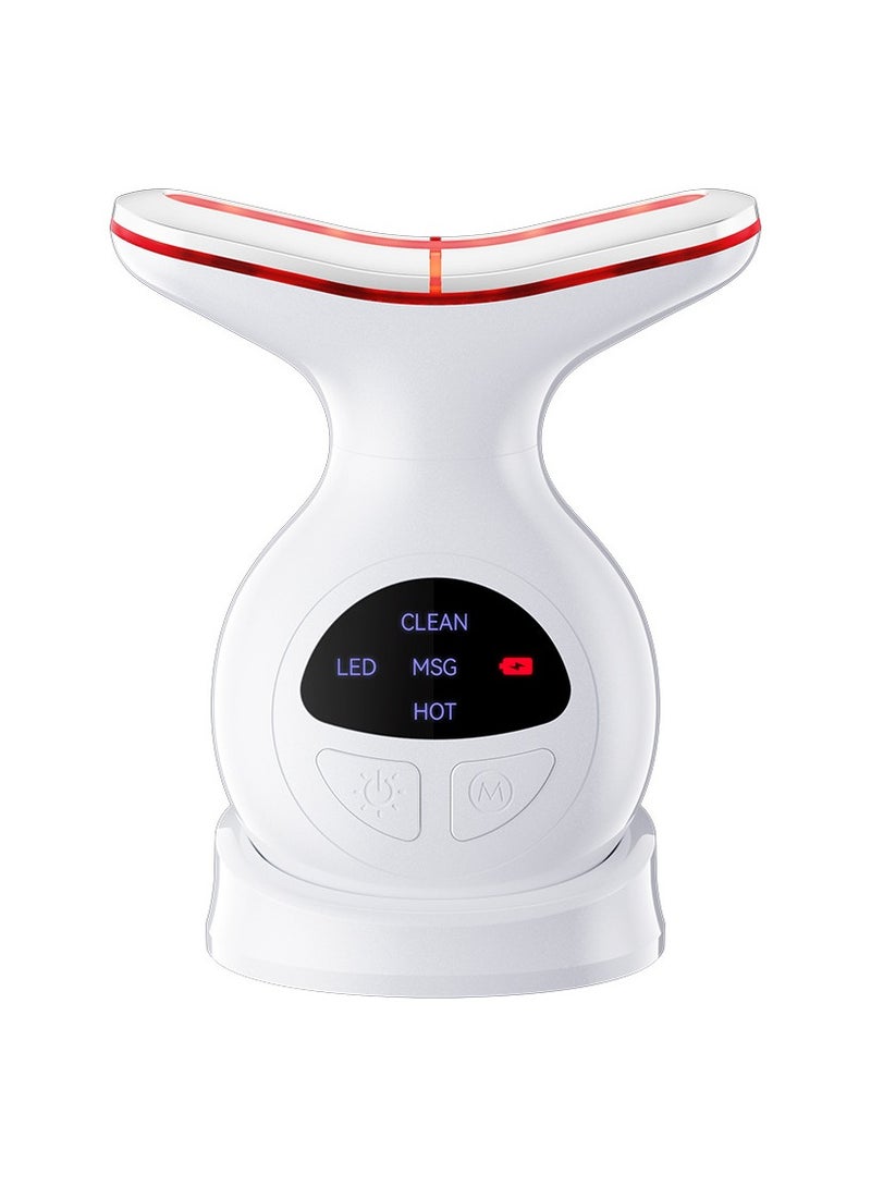 عام جهاز التجميل الإلكتروني يضم جهاز إدخال الأشعة فوق البنفسجية (IPL) للرقبة والوجه. هو جهاز يعمل على تجديد البشرة، إعطائها رطوبة، تقوية البشرة ومساجها. ويتوفر بمنفذ اتصال USB. - Image 4