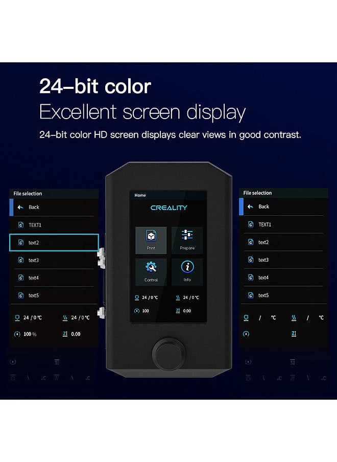 Creality 3D - V2 Screen Kit 4.3 Inch Color HD Display Screen User-friendly UI Interface for Creality Ender-3 V2 3D Printer - Image 1