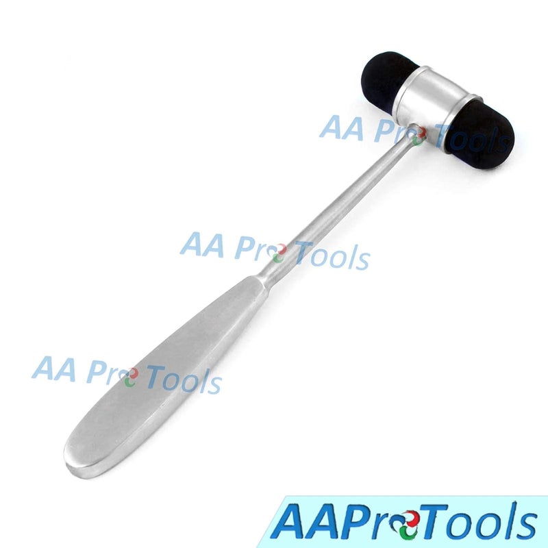 AAProTools Professional-Grade Dejerine 20cm Neurological Reflex Hammer Black - Image 2