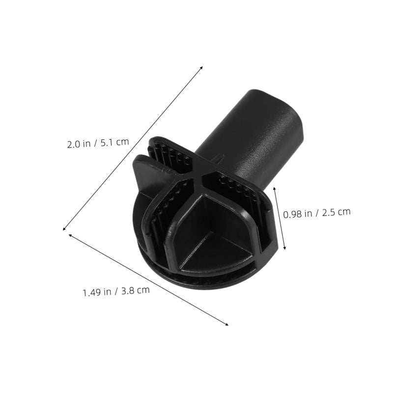 Black Replacement Caster Wheels for Cat Cages Rolling Tool Carts Easy Setup Multipurpose Use - Image 3
