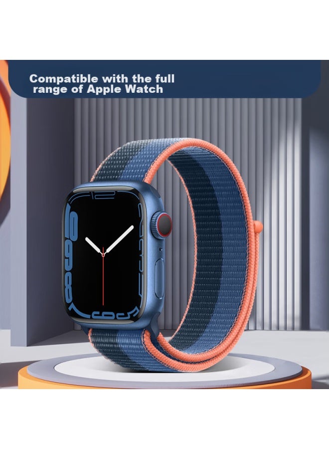 Bho مناسب لأشرطة Apple Watch، أشرطة Apple Watch S10/Ultra2 الجديدة، أشرطة رياضية من النايلون لحلقة Iwatch S9/8/7/6/5/SE - Image 5