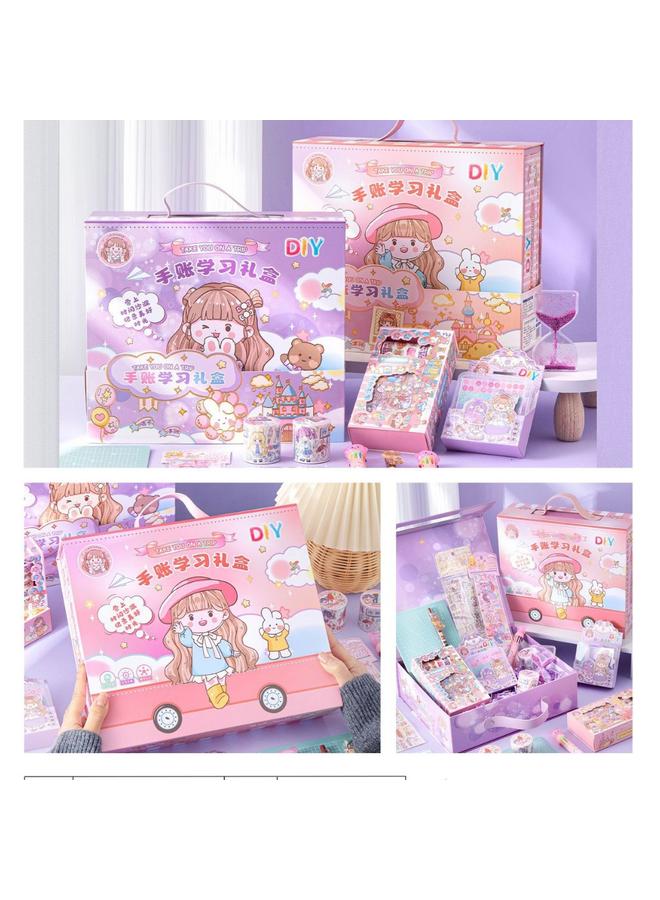 Bluejw Lac Diy Cream Glue Small Disc Sticker Suit Girl Children's Toy Goo-ka Plate Full Set Of Hand Account Kit - Image 1