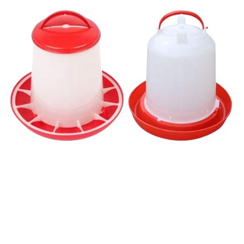 TMW TM&W-Chicken & All Other Plastic Birds Feeder & Drinker Qty- 1.5 KG Feeder= 5Pcs & 1.5 ltr Drinker= 5Pcs= 10Pcs - Image 4