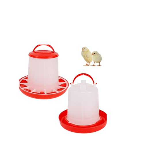 TMW TM&W-Chicken & All Other Plastic Birds Feeder & Drinker Qty- 1.5 KG Feeder= 5Pcs & 1.5 ltr Drinker= 5Pcs= 10Pcs - Image 3