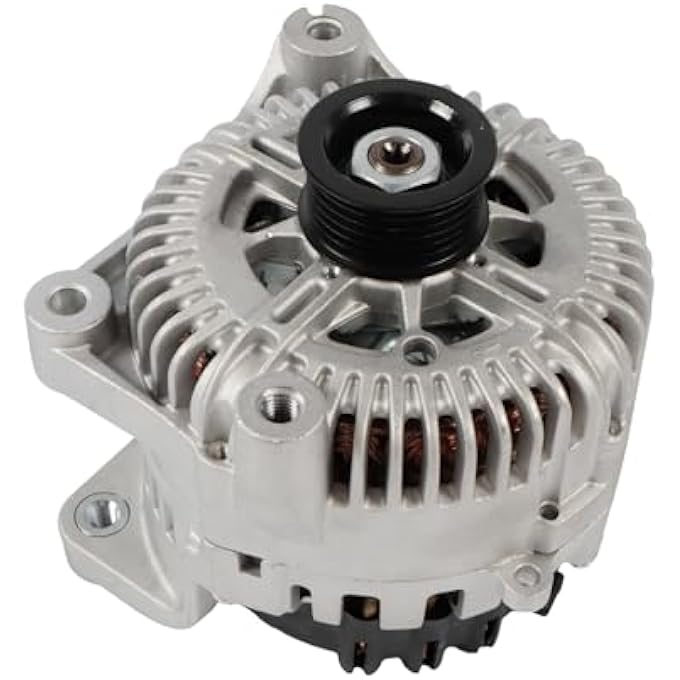 Kessocco 11358N 12317542934 Alternator Replacement for BMW X5 545i 645Ci 650i 745i Alpina B7 12V 180A CW 6 Groove Pulley - Image 1