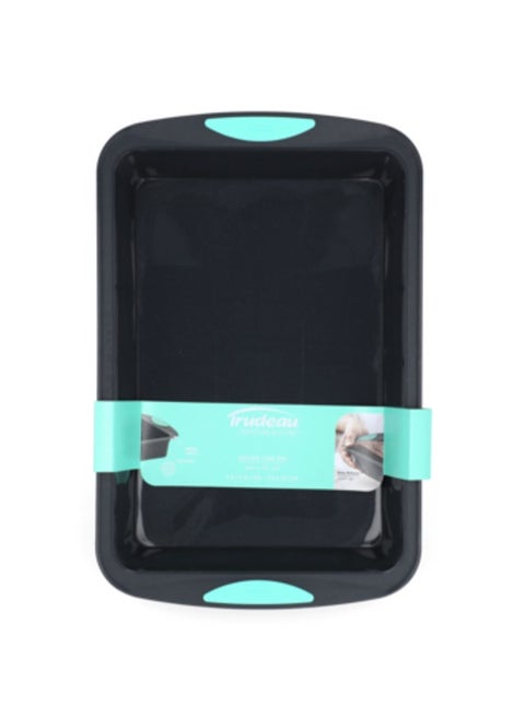 Oblong Cake Pan Black 9 x 13 Inch for Perfect Baking and Easy Release