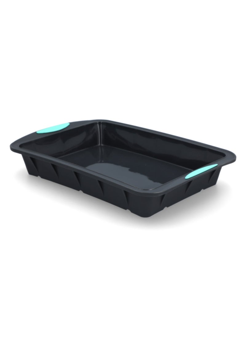 Trudeau - Oblong Cake Pan Black 9 x 13 Inch for Perfect Baking and Easy Release - Image 1