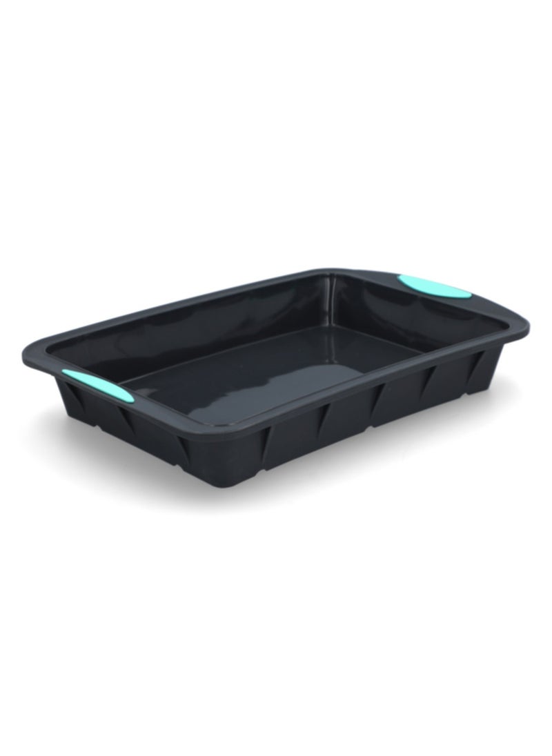 Trudeau - Oblong Cake Pan Black 9 x 13 Inch for Perfect Baking and Easy Release - Image 1
