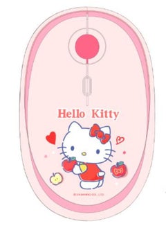 Miniso M2AG (pink) Navigate smoothly with this pink Hello Kitty wireless silent mouse, offering quiet and efficient use. 