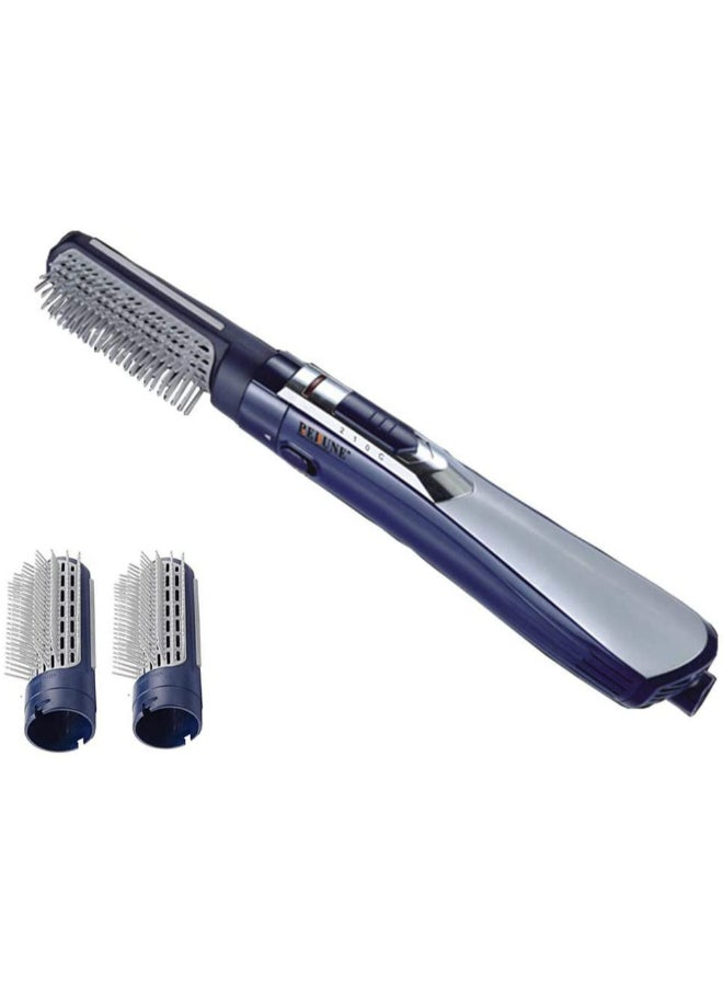 REBUNE 2-Piece Electric Hair Dryer Black/Grey/Blue - Image 2