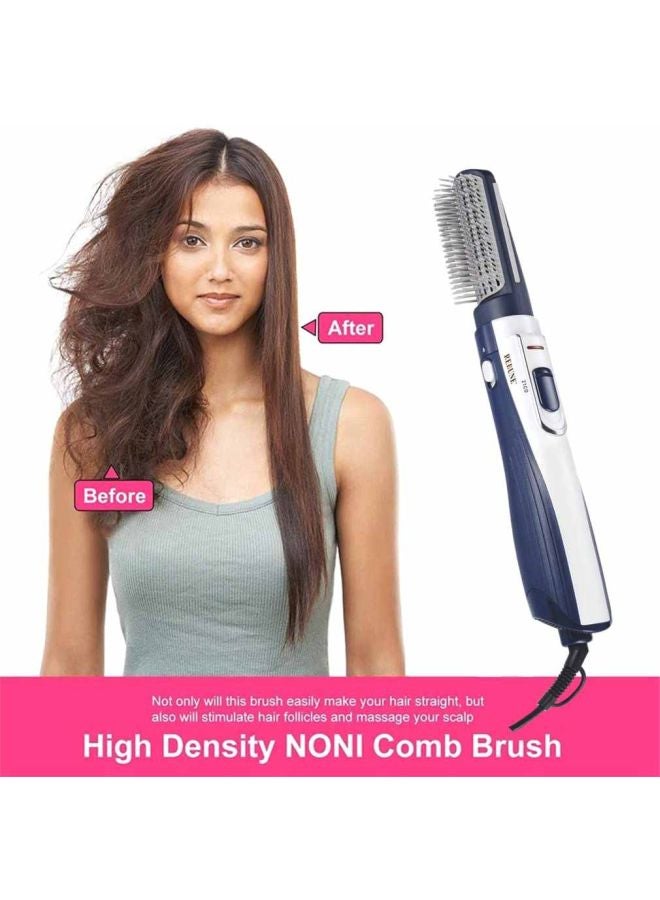 REBUNE 2-Piece Electric Hair Dryer Black/Grey/Blue - Image 5