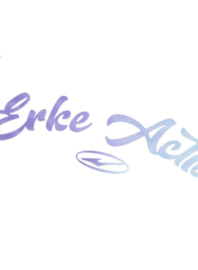 Erke Kids' Round Neck Short Sleeve Pure Cotton T-Shirt In Dream Purple, Size 130 - Image 3