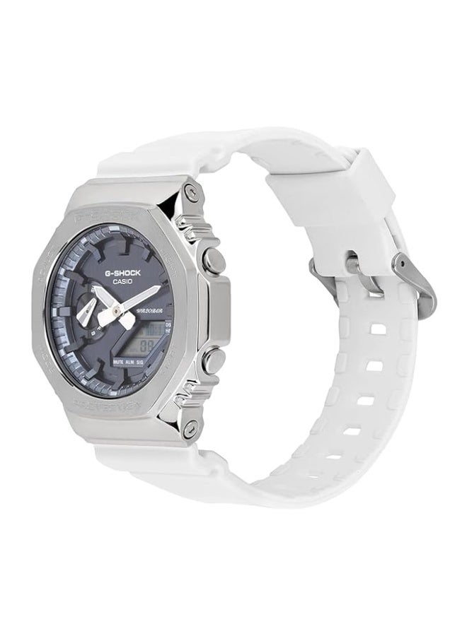 G-SHOCK Casio G-Shock GM-2100WS-7ADR Stainless Steel Analog-Digital Watch - Image 4