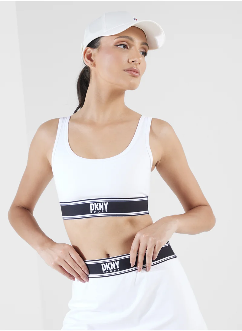 DKNY Sport Square Neck Bralette Bra