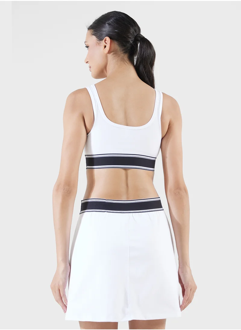 DKNY Sport Square Neck Bralette Bra