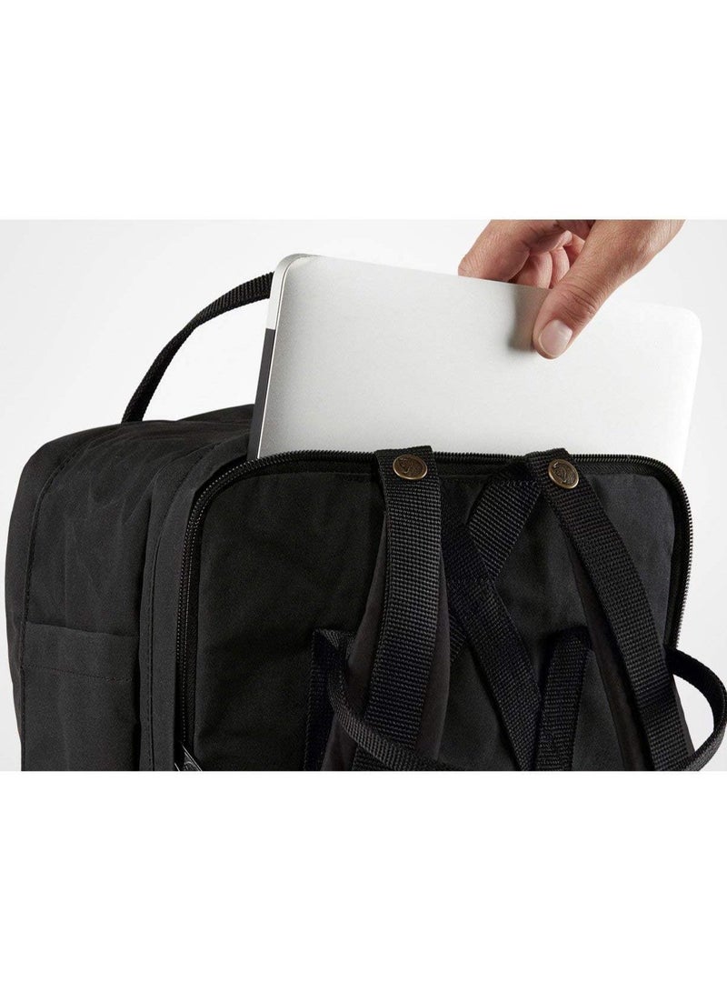 Fjallraven Casual Backpack For Unisex Black - Image 2
